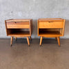 Pair Scandinavian Design Bolig Night Stands/End Tables