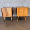 Pair Scandinavian Design Bolig Night Stands/End Tables