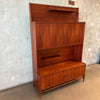 Display, Storage Hutch In Walnut Rosewood Pulls For Glenn Of CA