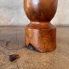 Vintage Studio Crafted Burlwood Table Lamp with 3 Way Socket