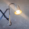 Solid Steel Studio Crafted Wall Mount Scissor Lamp