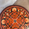 1930's California Four Tile Table By Taylor Round Tile Comp Tiles