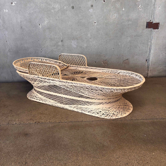 Mid Century Spun Fiberglass Lounger By Russell Woodard