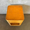 Vintage Pencil Reed End Table