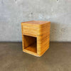 Vintage Pencil Reed End Table