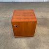 Mid Century Cube Nightstand