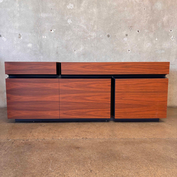 Italian Walnut Buffet/Credenza Made by Cattelan Italia