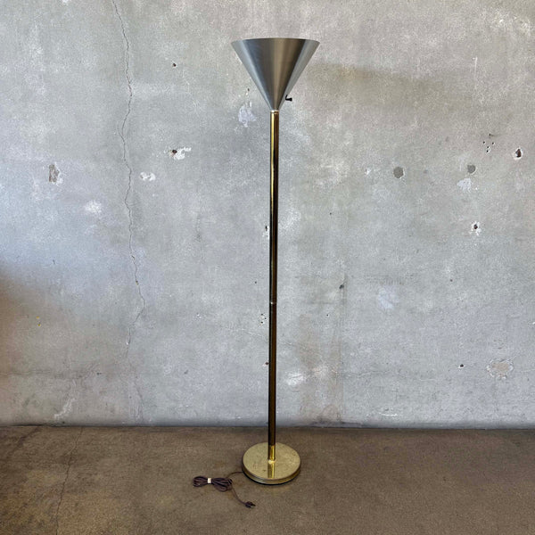 Post Modern Metal Torchiere Floor Lamp