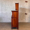 Antique Step Back Dental Cabinet