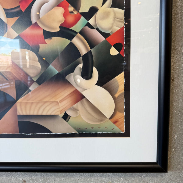 John Mathos Mickey Descending Art Print