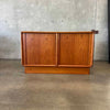 Teak Tambour Credenza by Kibaek Mobelfabrik - Made in Denmark