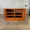 Teak Tambour Credenza by Kibaek Mobelfabrik - Made in Denmark