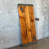 WWII Era Liberty Ship Hatch Heavy Wood w/ Steel Straps, Handles, & Steel Rod