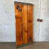 WWII Era Liberty Ship Hatch Heavy Wood w/ Steel Straps, Handles, & Steel Rod