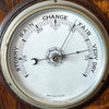 Vintage Barometer Mounted on Oak Plaque - British Made