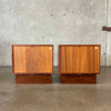 Pair of Danish Modern Teakwood Nightstands by Westnofa