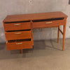 Mid Century Modern Vintage Bassett Walnut Desk