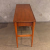 Mid Century Modern Vintage Bassett Walnut Desk