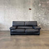 Leather Sofa w/ Adjustable Headrest by Roche Bobois