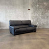 Leather Sofa w/ Adjustable Headrest by Roche Bobois