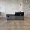 Leather Sofa w/ Adjustable Headrest by Roche Bobois