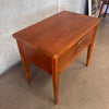 Vintage Broyhill Saga Mid Century Modern Walnut Nightstand