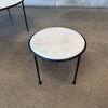 Set of Three Iron + Marble Nesting Coffee Tables by Pottery Barn