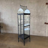 Iron & Glass Gothic Display Cabinet