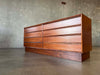 Mid Century Modern 8 Drawer Dresser Teak Wood by Westnofa of Norway