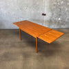 Danish Modern Extendable Teak Dining Table