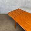Danish Modern Extendable Teak Dining Table