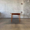 Danish Modern Extendable Teak Dining Table