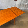Danish Modern Extendable Teak Dining Table