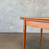 Danish Modern Extendable Teak Dining Table