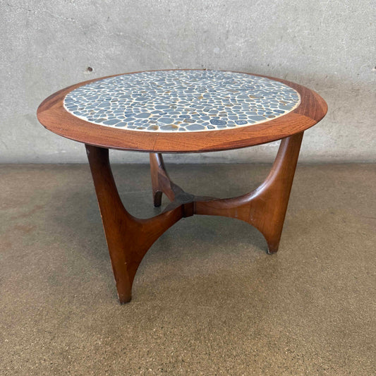 1960's Lane Mosaic Side Table