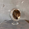 1970's Acrylic & Chrome Light Up Vanity Mirror By Rialto NY