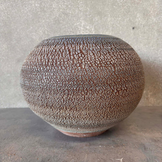 Signed Hand Thrown Ceramic Pot