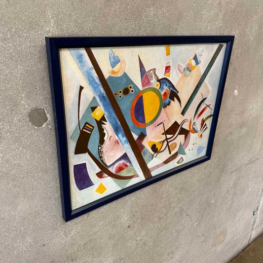 Vintage Wassily Kandinsky "Multi Colored Circle" Framed Fine Art Print