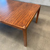 Mid Century Walnut Dining Table w/ Two (2) Leaves Extendable