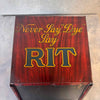1920's Rit Dye Counter Display With Three Drawers Product Image