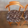Pair of Mid Century Modern Scandinavian Bar Stools