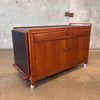 Vintage John Stuart Bar Cart in Walnut