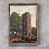 Antique Landscape Oil Painting from Mexico City Product Image