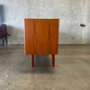 Danish Teak Credenza w/Tambour Doors by Henning Larsen