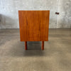 Danish Teak Credenza w/Tambour Doors by Henning Larsen