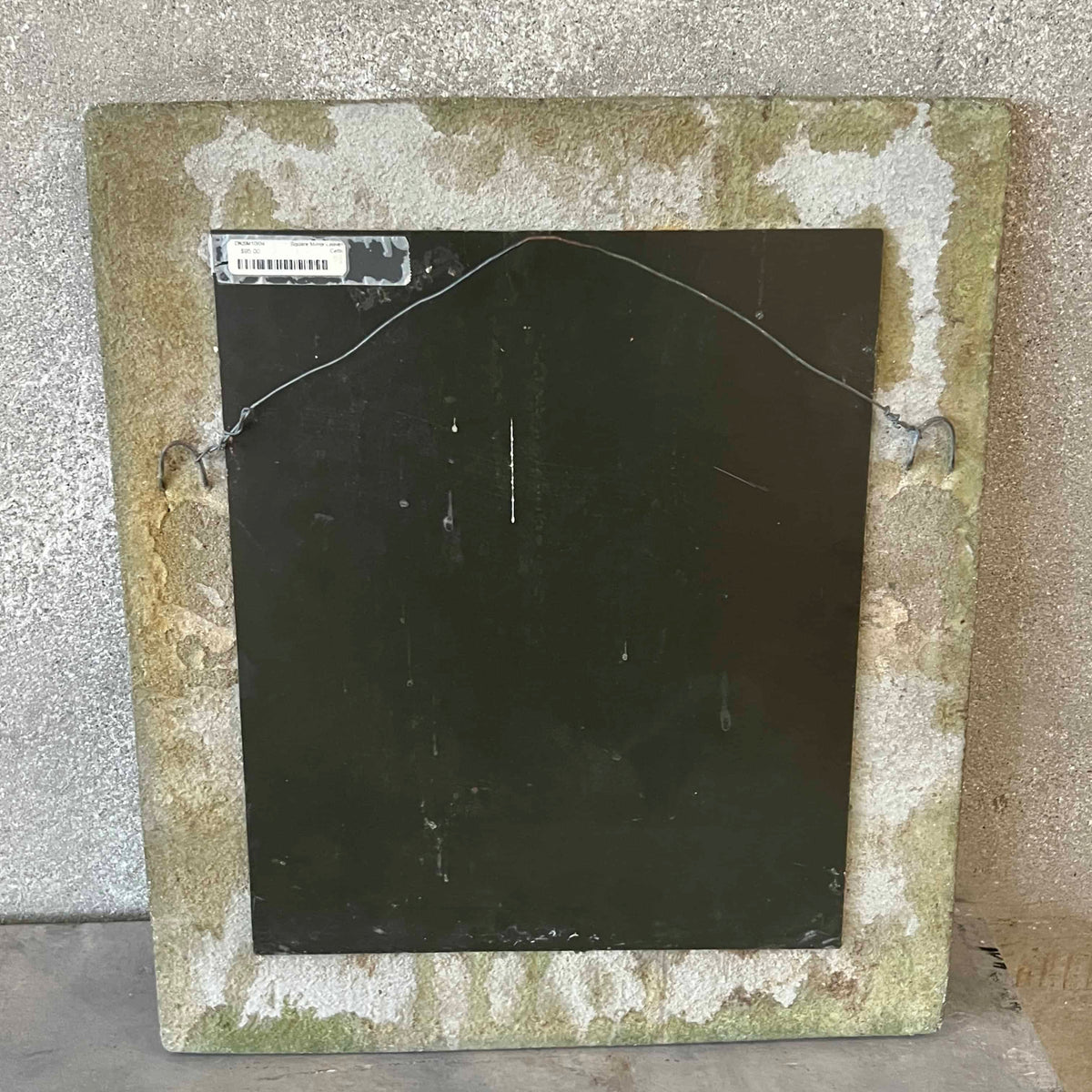 Celtic Style Mirror With Concrete Frame