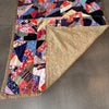 Vintage Handmade "Crazy" Quilt Made From Rayon Dresses Product Image