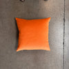 Set of Four Down Filled Pillows - Velvet Print With Brushed Twill
