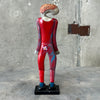 Ned E. Shultz "Woman With Weave" #536 - 2014 Wooden Sculpture