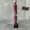 Ned E. Shultz "Woman With Weave" #536 - 2014 Wooden Sculpture